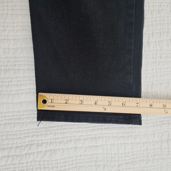 NEW Levi's 502 Jeans Men's 36x32 Black Tapered Leg NWT Stretch Denim Classic - Picture 7 of 16